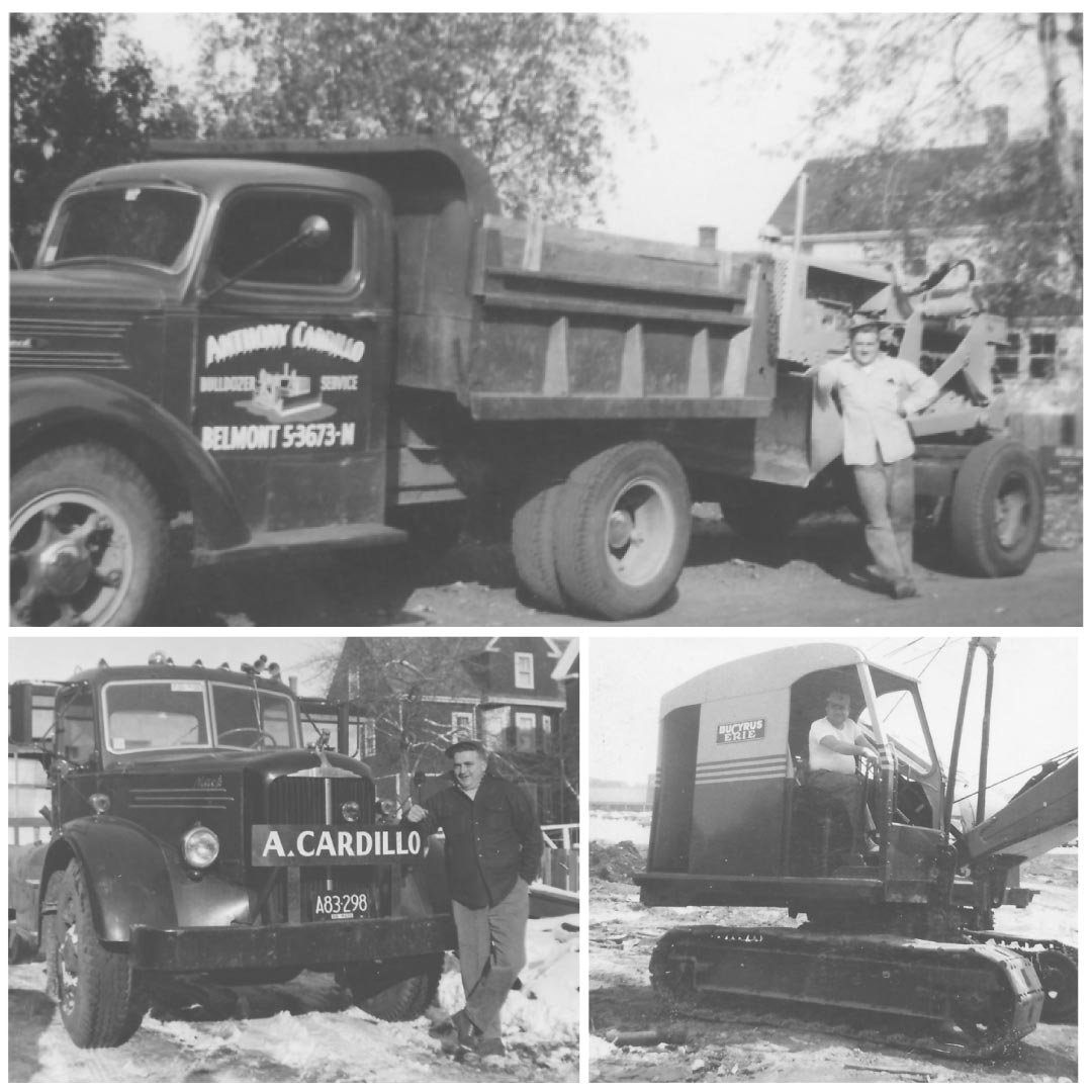 About BoomX massachusetts dispensary - collage of Red Cardillo photos from back in the day