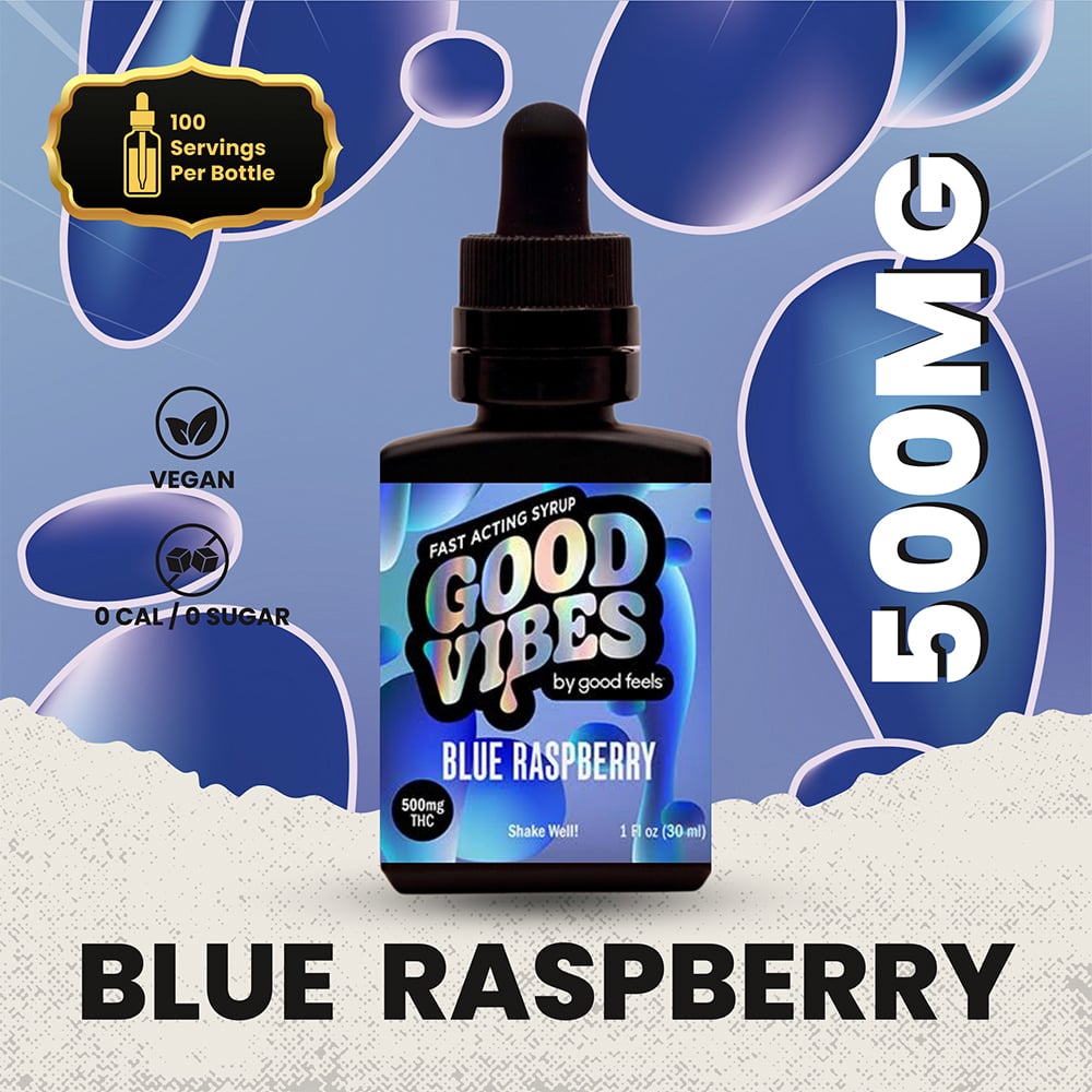 Blue Raspberry Syrup Tincture | 500mg - Image 3