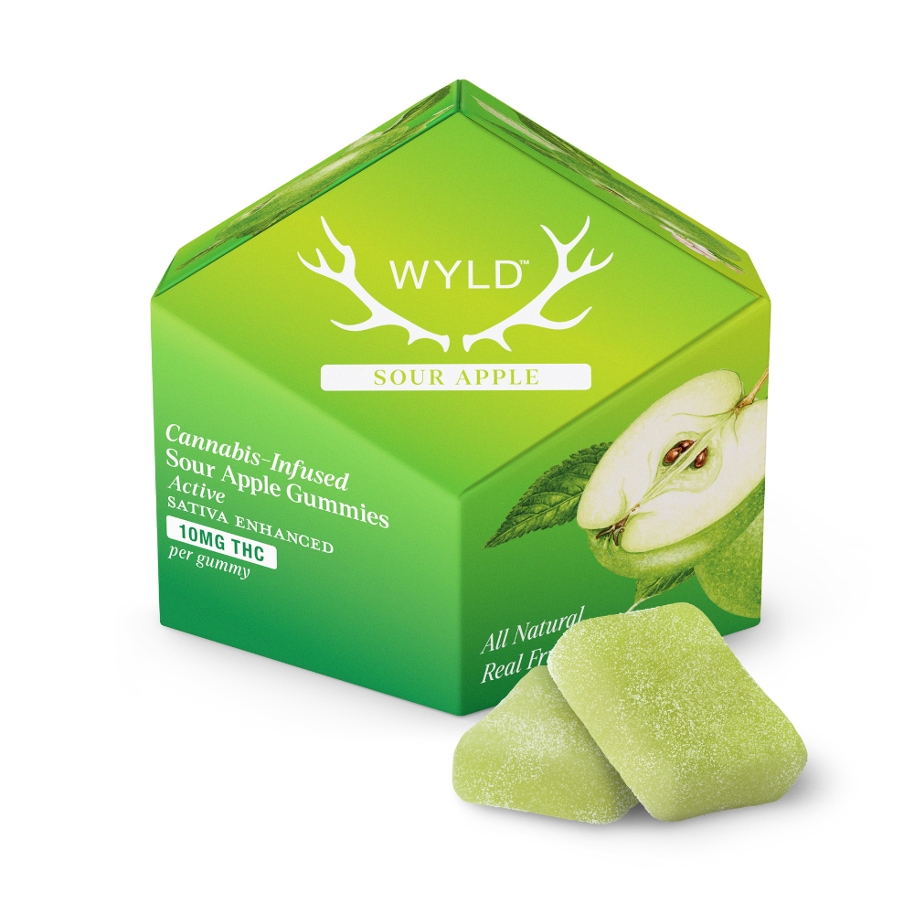 Sour Apple Gummies 10pk | 100mg - Image 2