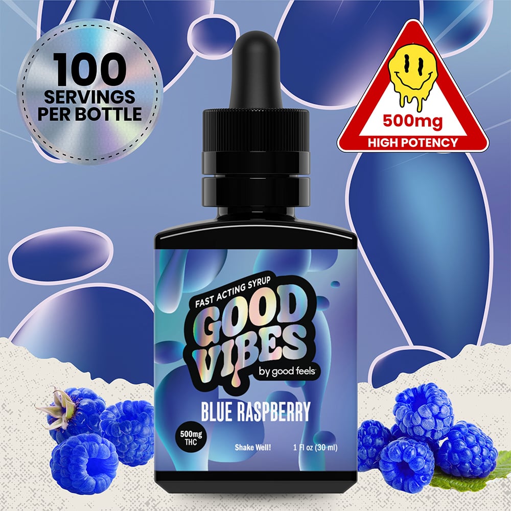 Blue Raspberry Syrup Tincture | 500mg - Image 4