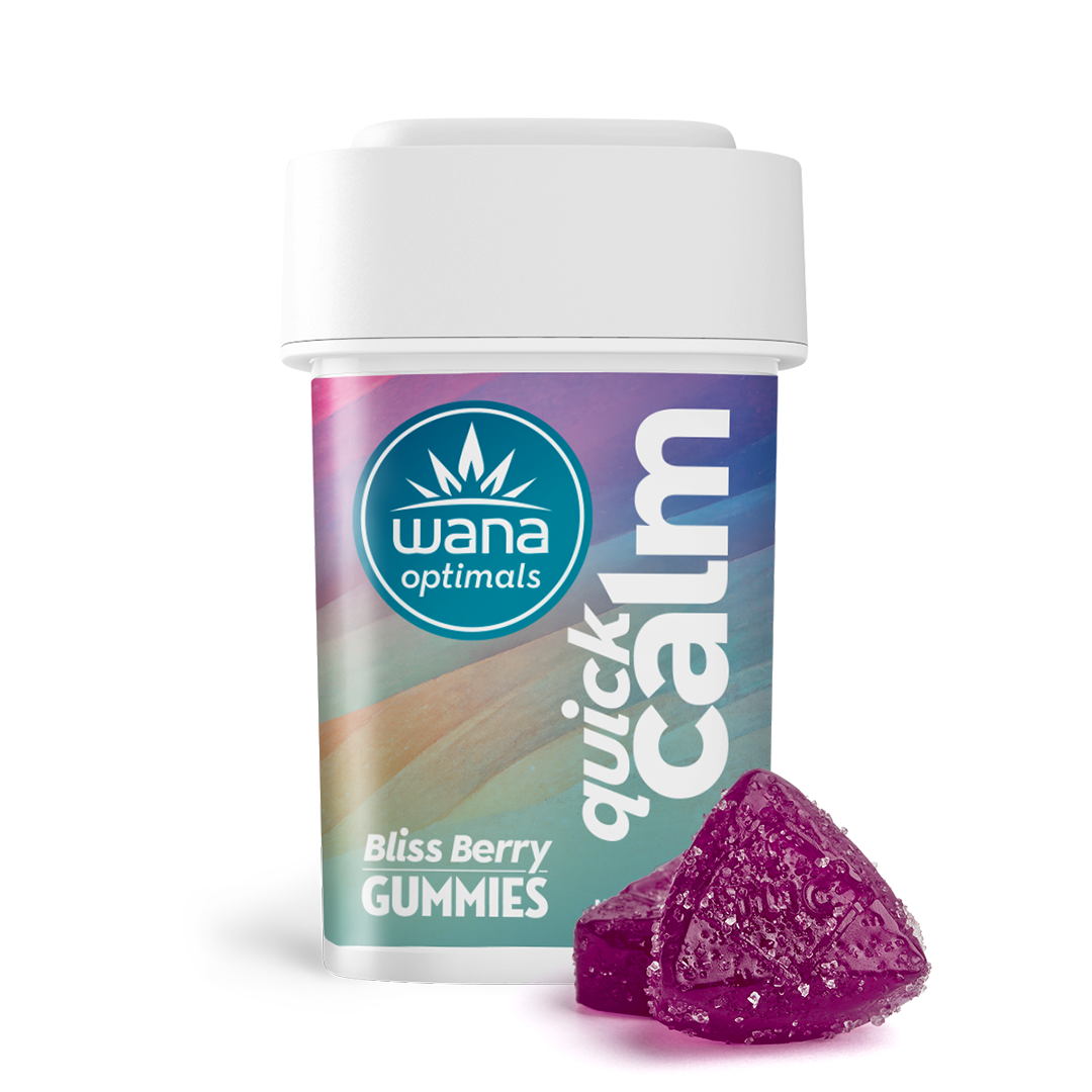 1:10:10 THC/CBD/CBG Bliss Berry Quick Calm Fast Acting Gummies 20pk | 20mg - Image 2