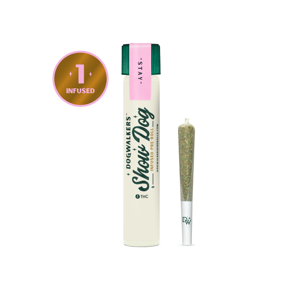 Garlic Totz SIT Show Dog Diamond Infused Pre-Roll | 1g - Image 2