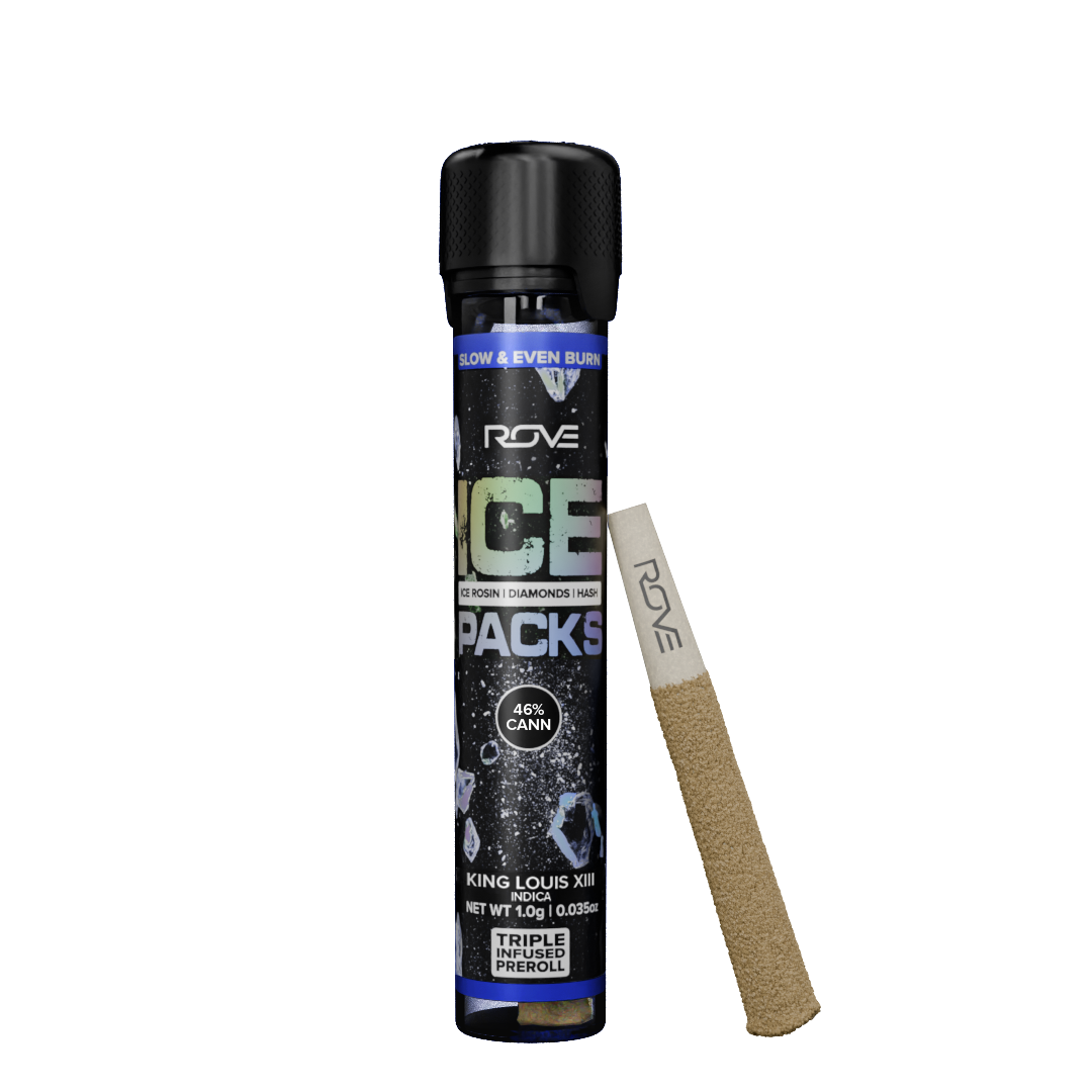 King Louis XIII Triple Infused Ice Pack Pre-Roll | 1g - Image 2