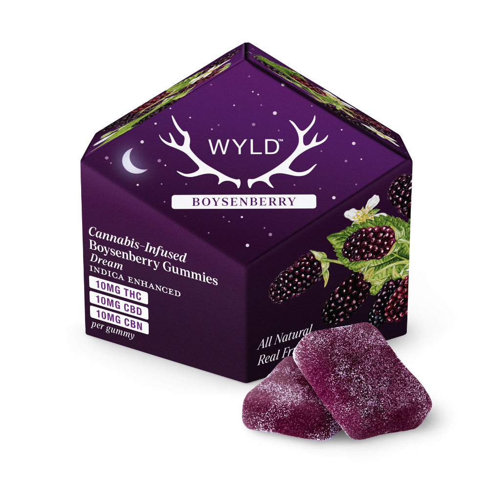 1:1:1 THC/CBD/CBN Boysenberry Gummies 10pk | 100mg - Image 2