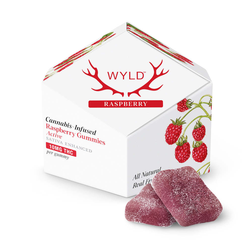 Raspberry Gummies 10pk | 100mg - Image 2