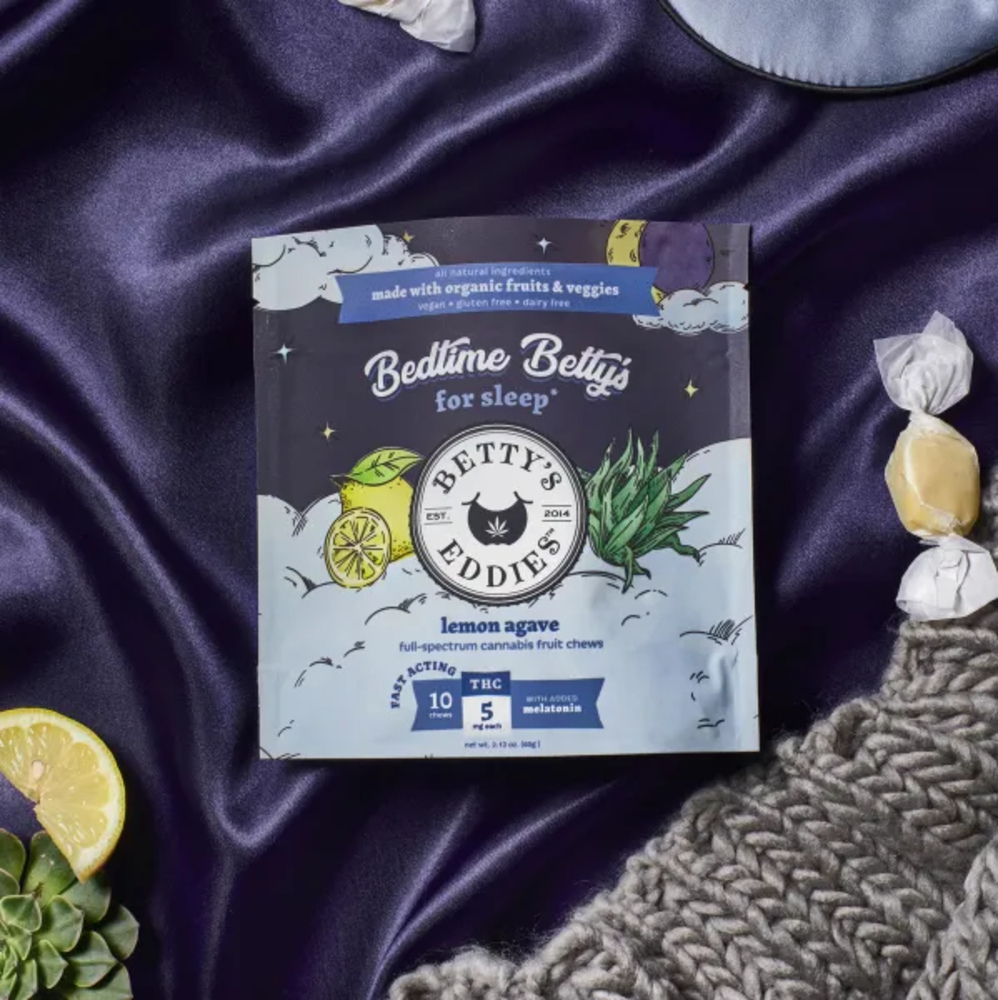 Lemon Agave Bedtime Betty’s Fast Acting Melatonin Fruit Chews 10pk | 50mg