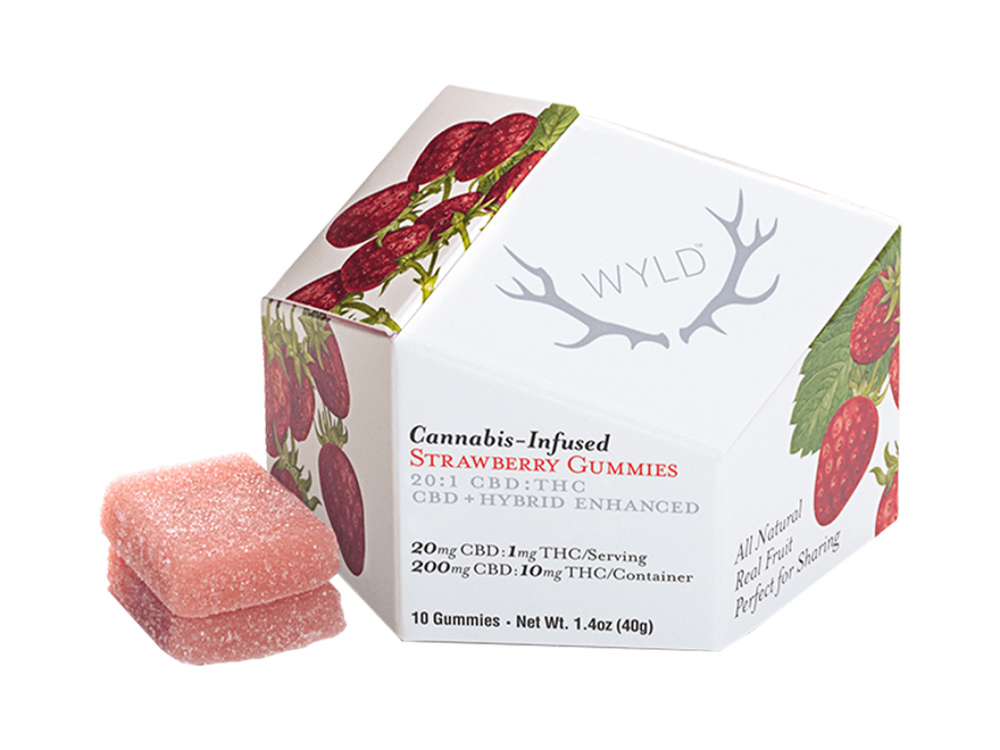 1:20 THC/CBD Strawberry Gummies 10pk | 10mg