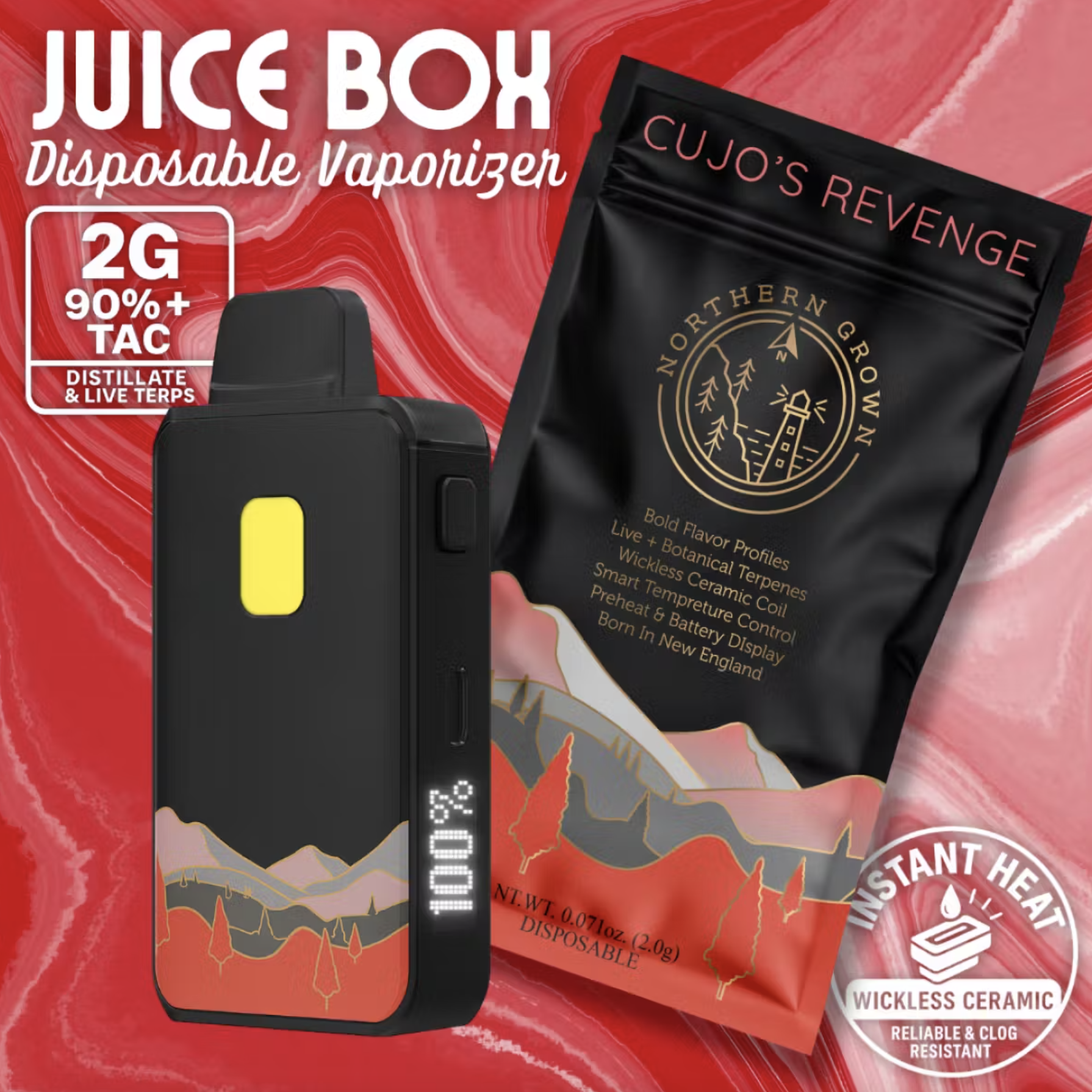 Cujo's Revenge Juice Box Disposable Vape | 2g - Image 2