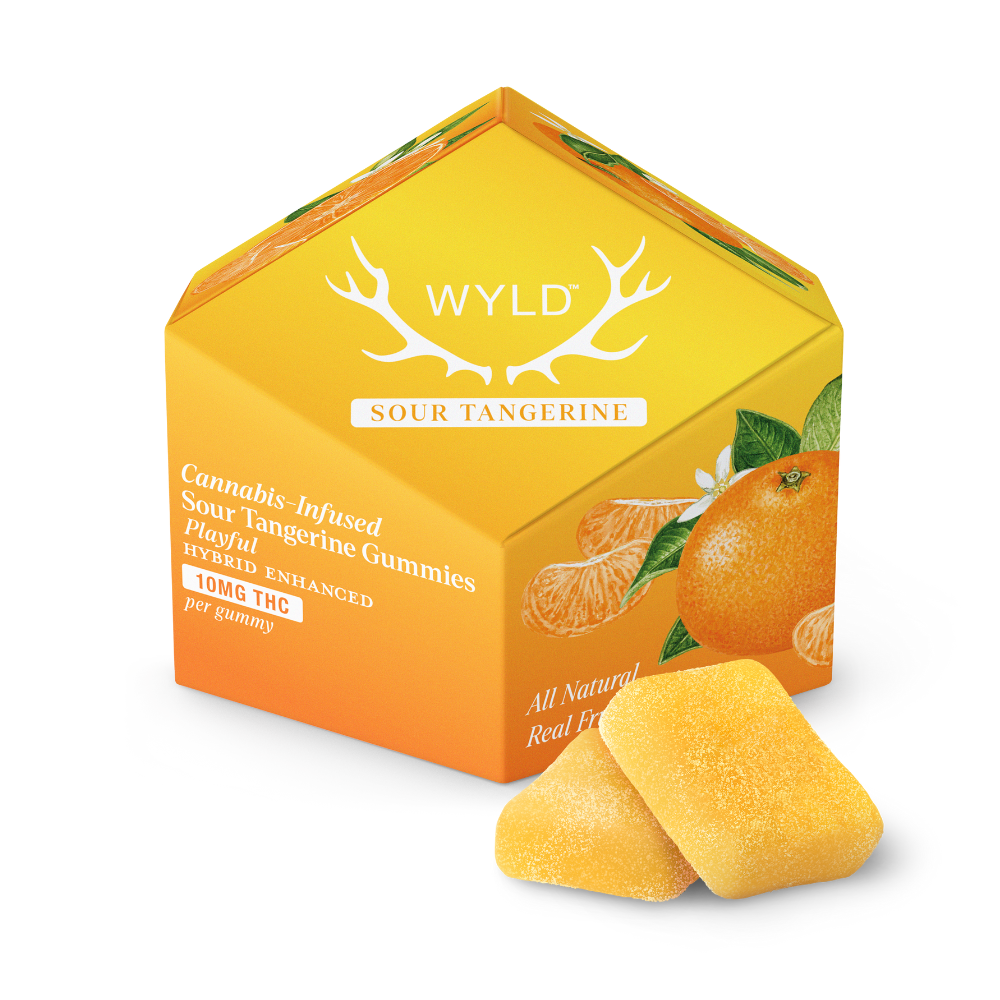 Sour Tangerine Gummies 10pk | 100mg - Image 2