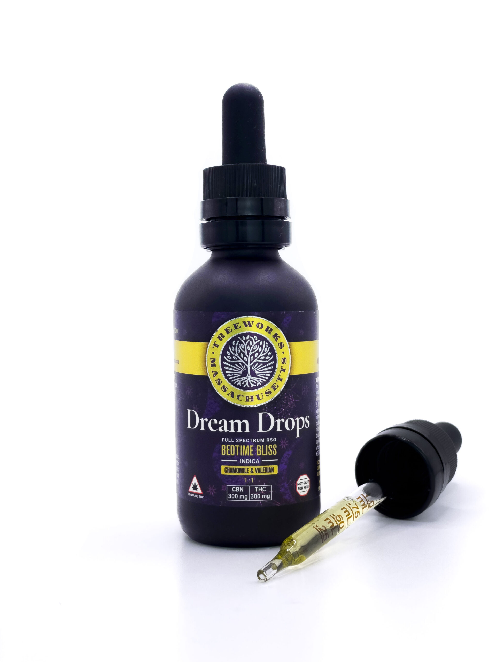 1:1 THC/CBN RSO Bedtime Bliss Dream Drops RSO Tincture | 300mg