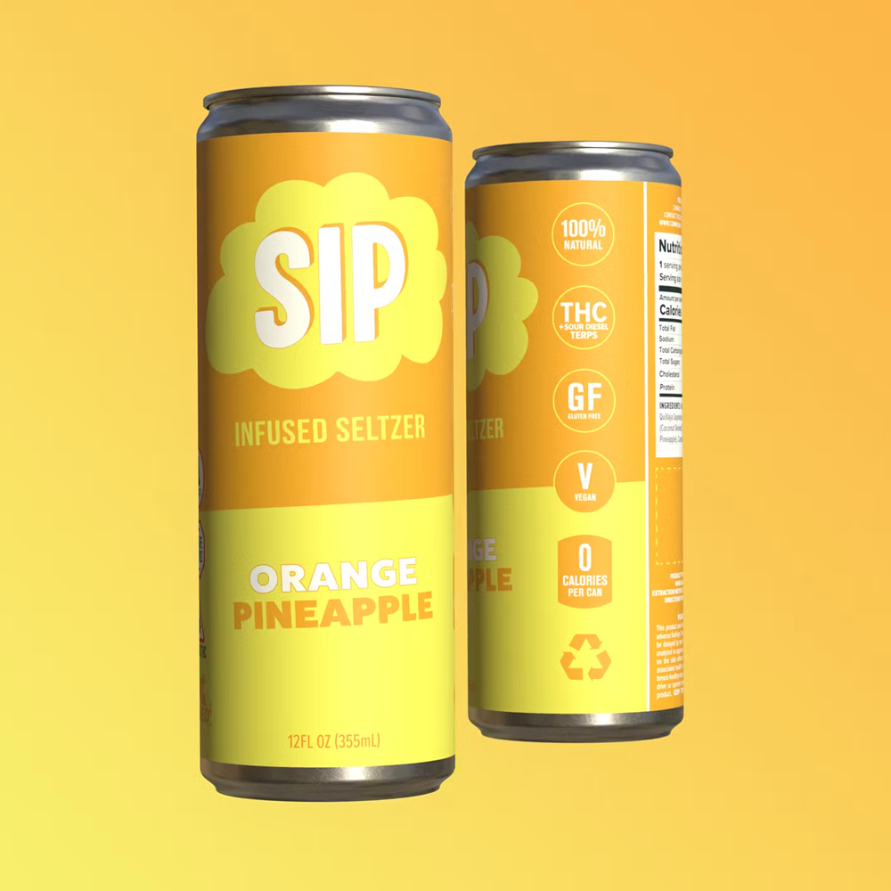 Orange Pineapple Seltzer | 5mg - Image 2
