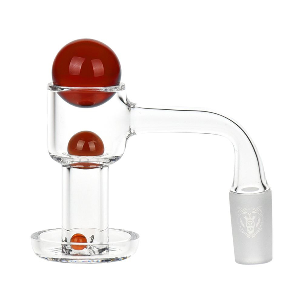 Bear Quartz V1 Slurper Banger Set | 14mm M | 4pc | 90 Degree