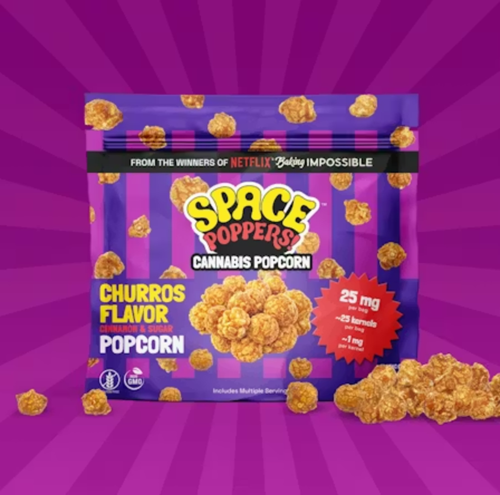 1:1 THC/CBD Churro Fact Acting Infused Popcorn 25pk | 25mg