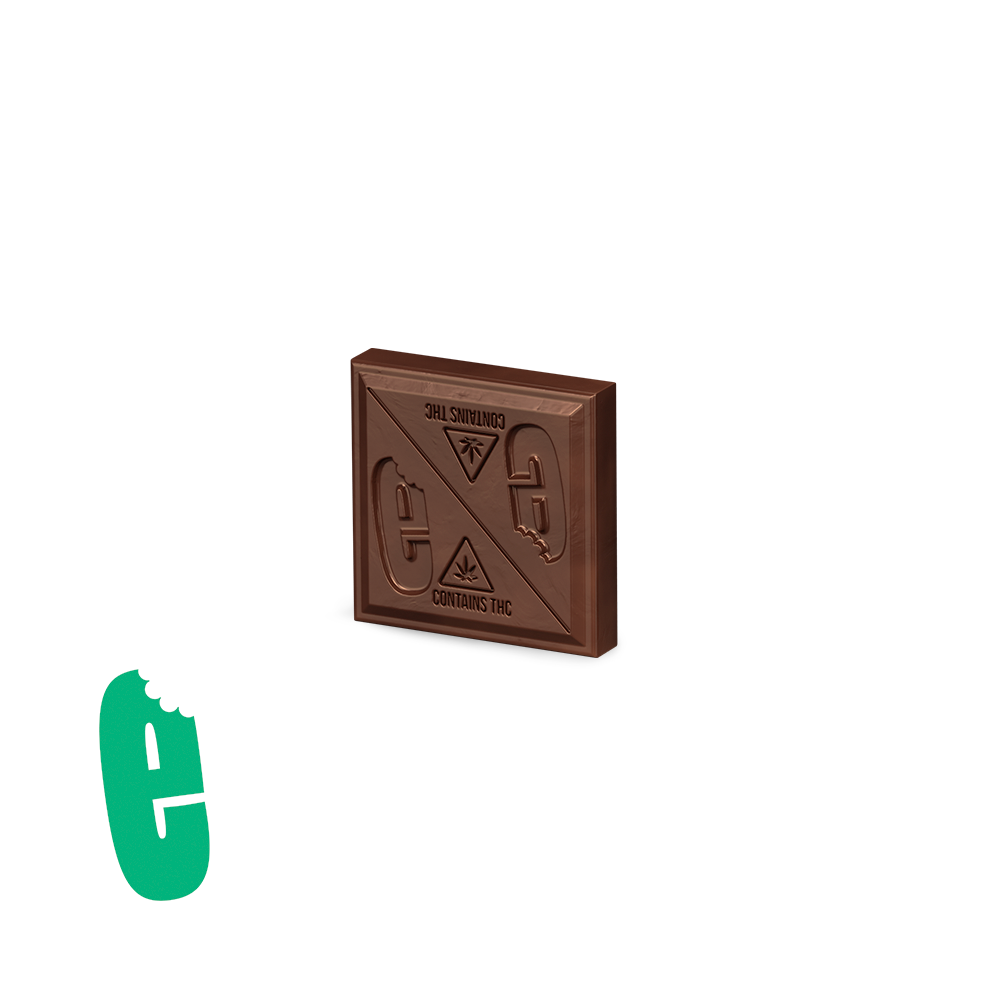 1:1 THC/CBD Black Cherry Chocolate Bar 20pc | 100mg - Image 3