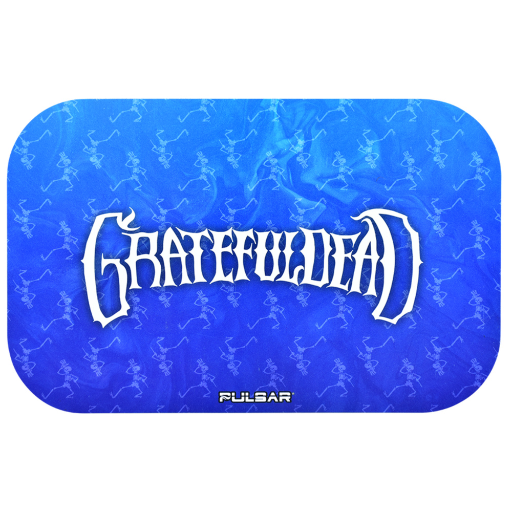Grateful Dead x Pulsar Metal Rolling Tray & Lid | Dancing Skellies | 11"x7"