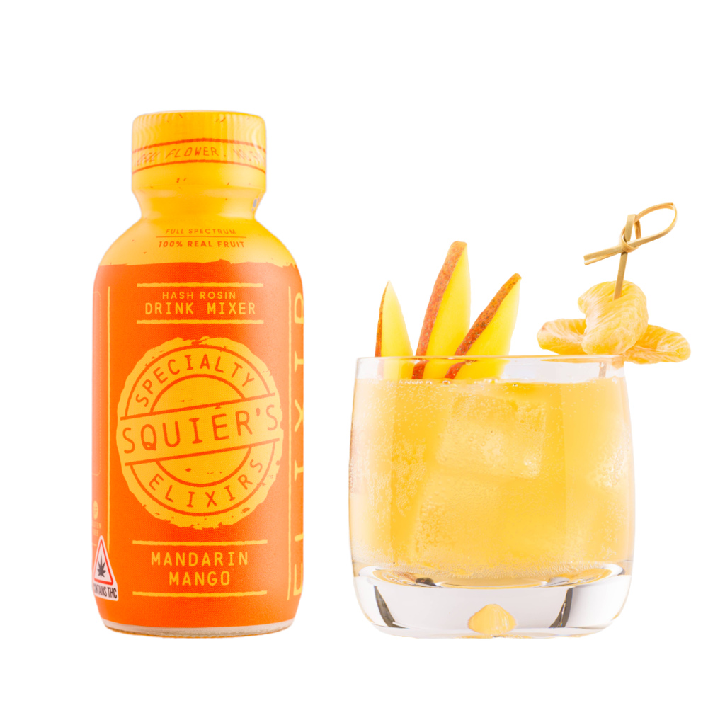 Mandarin Mango Fast Acting Hash Rosin Tincture | 500mg