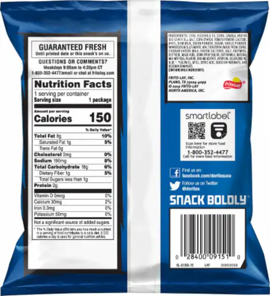 Doritos - Cool Ranch | 1oz