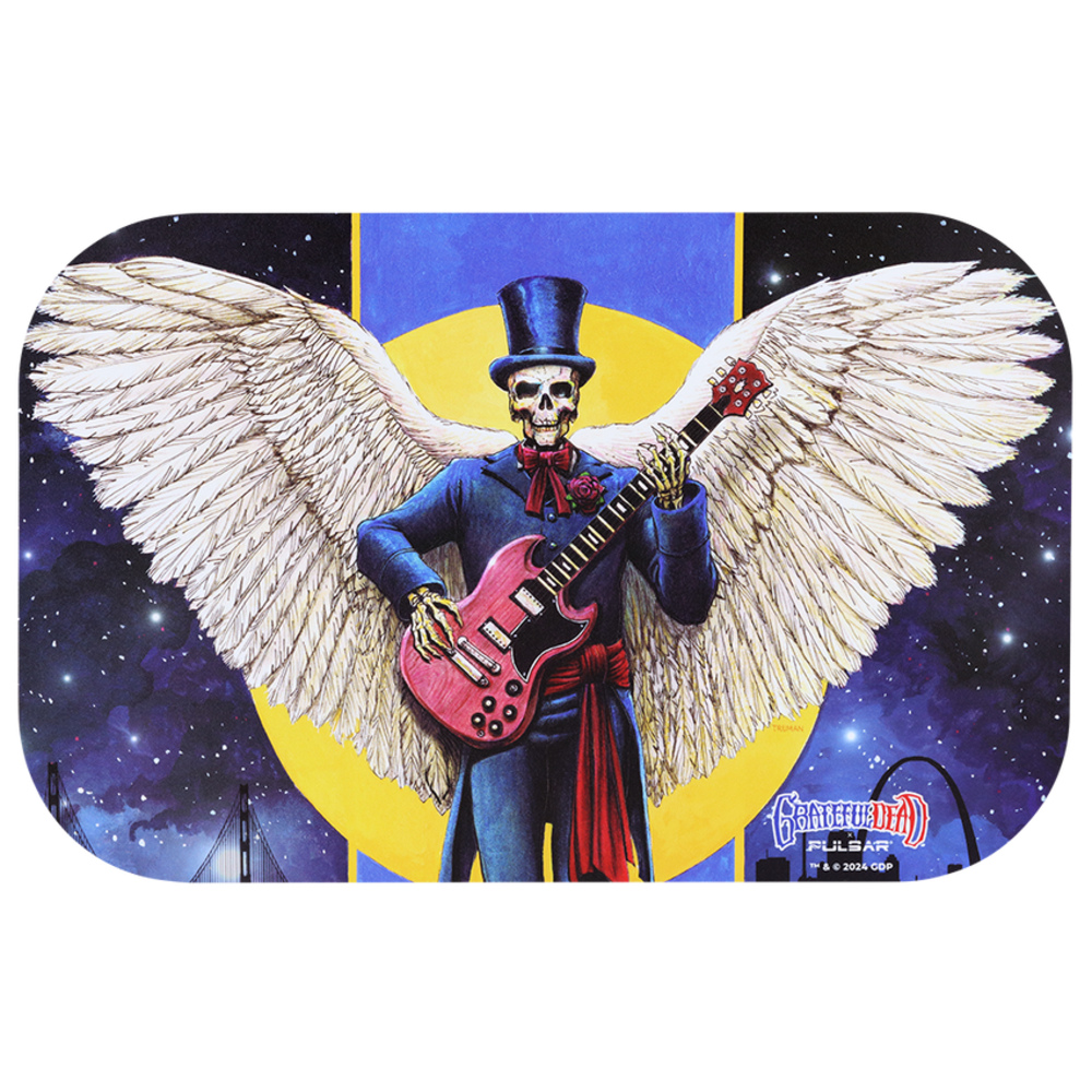 Grateful Dead x Pulsar Metal Rolling Tray & Lid | Angel of Music | 11"x7"