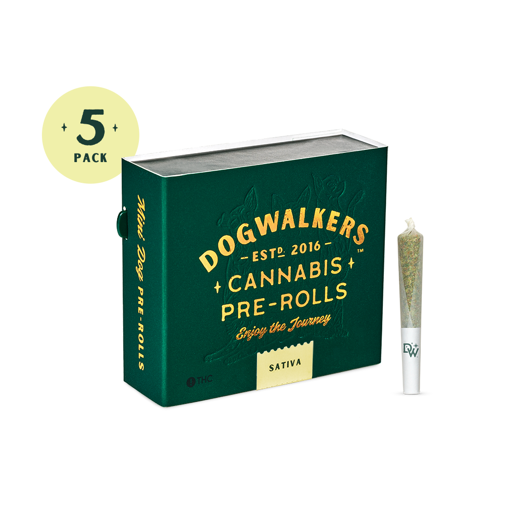 Lemon Drip 5pk PLAY DogWalkers Pre-Rolls | 1.75g - Image 2