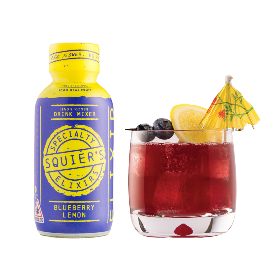 Blueberry Lemon Fast Acting Hash Rosin Tincture | 500mg
