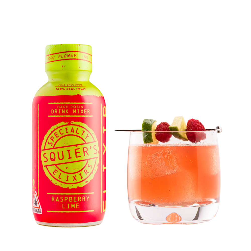 Raspberry Lime Fast Acting Hash Rosin Tincture | 500mg