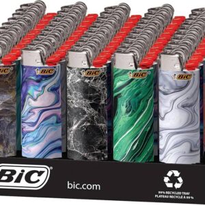 "Marble Series" BIC Lighter