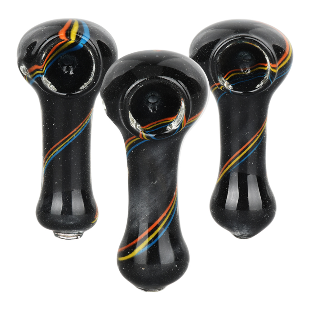 Dark Side Of The Glass Spoon Pipe | 3"