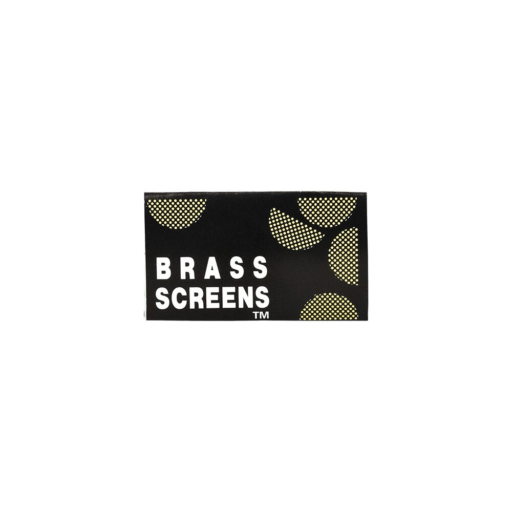 Gold/Brass Pipe Screen 5pk