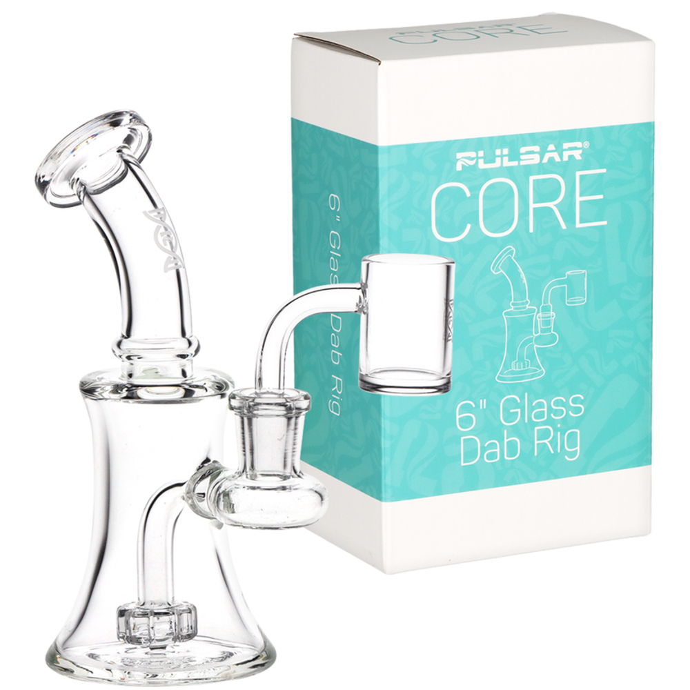 Pulsar CORE Glass Dab Rig | 6" | 14mm F