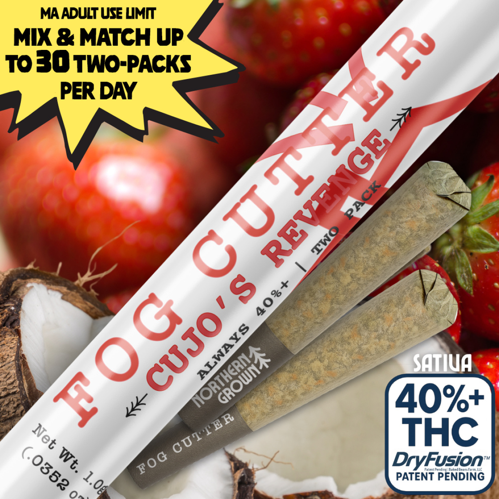 Cujo's Revenge Distillate Infused 2pk Pre-Rolls | 1g