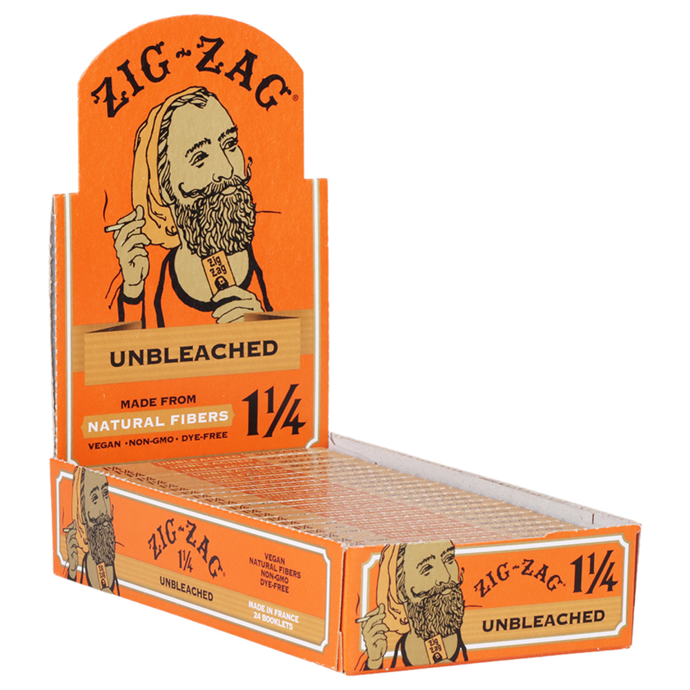 Zig Zag Unbleached Rolling Papers | 1 1/4